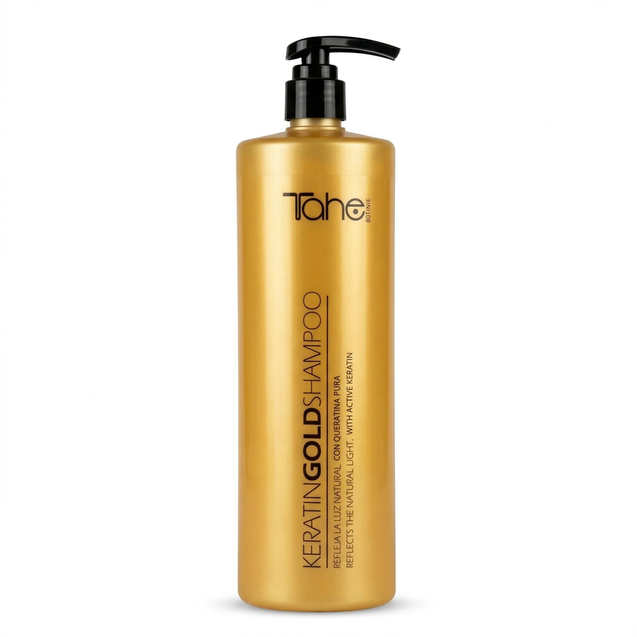 Tahe Keratin Gold Shampoo 1000ml - изображение 1