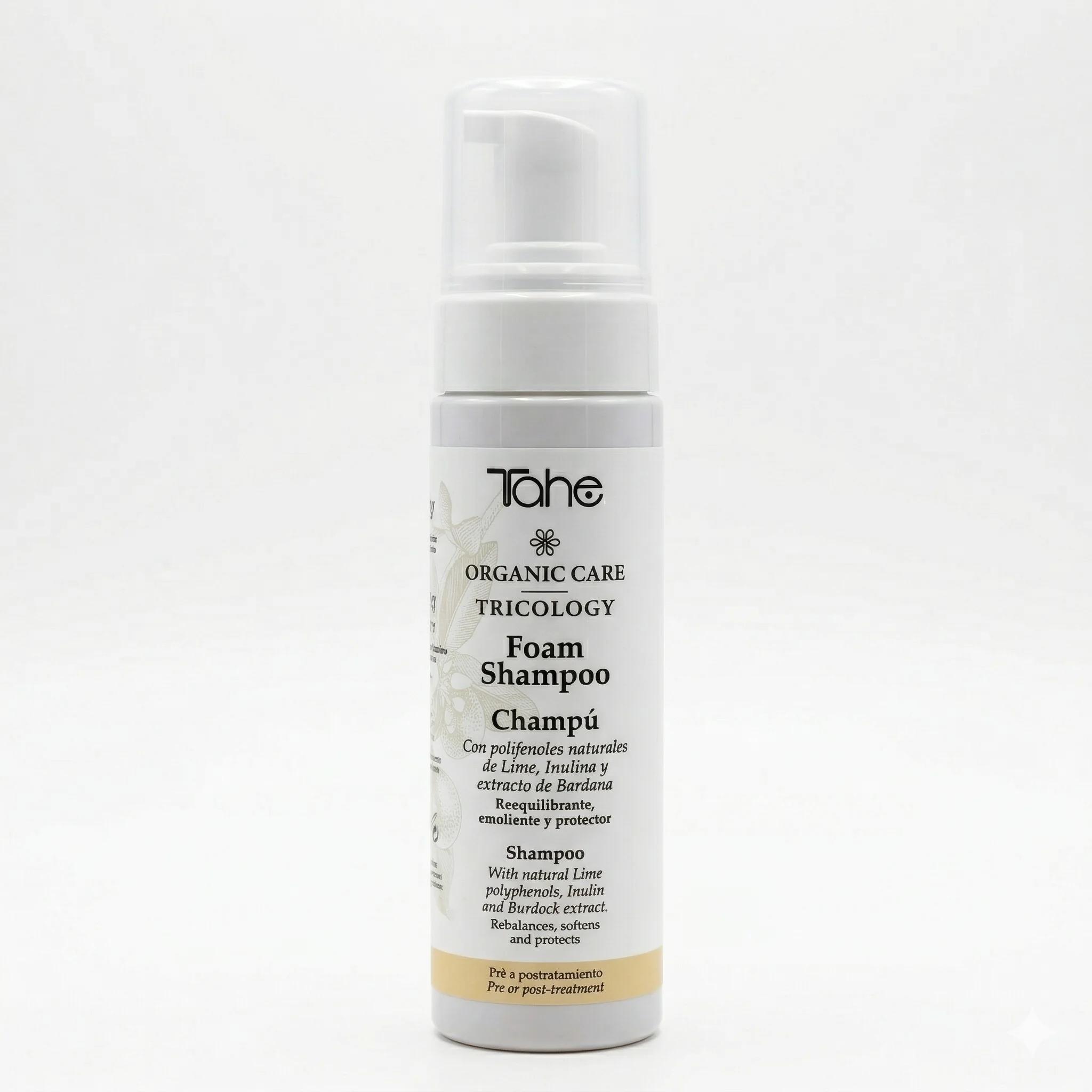 Tahe Organic Care TRICOLOGY-FOAM SHAMPOO 200ML - изображение 1